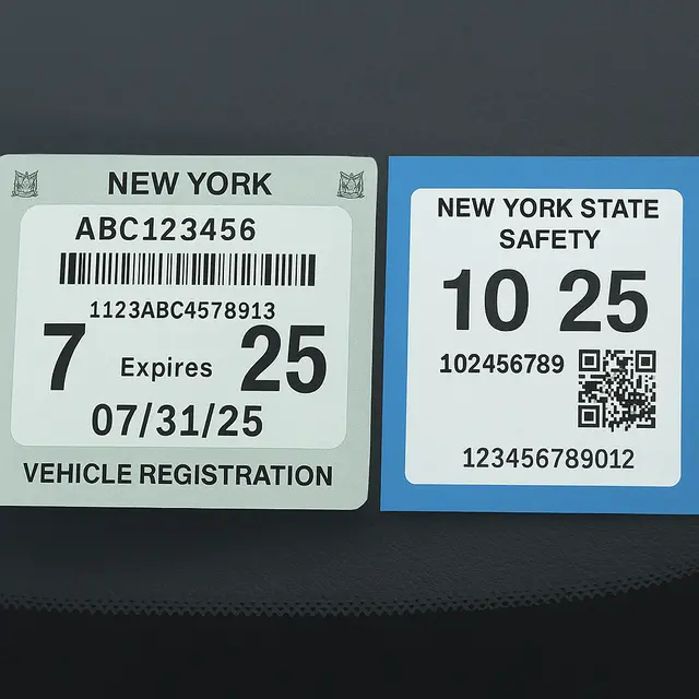 Example of Registration + NYC Inspection